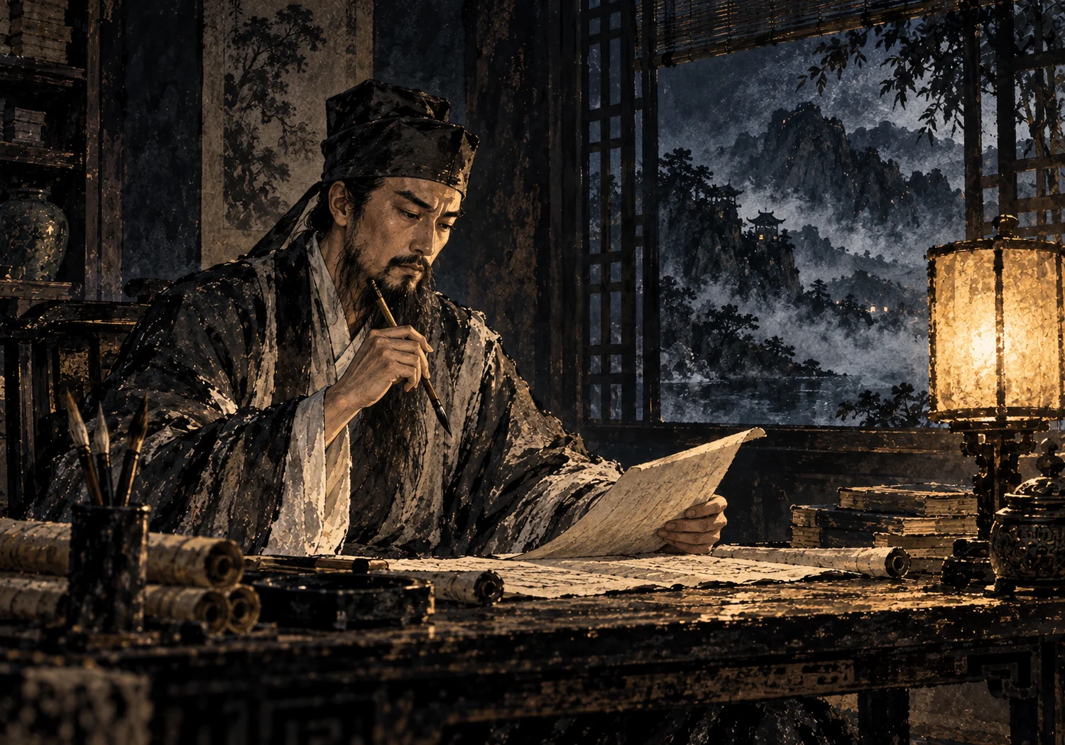 Wu Yong: plans by candlelight